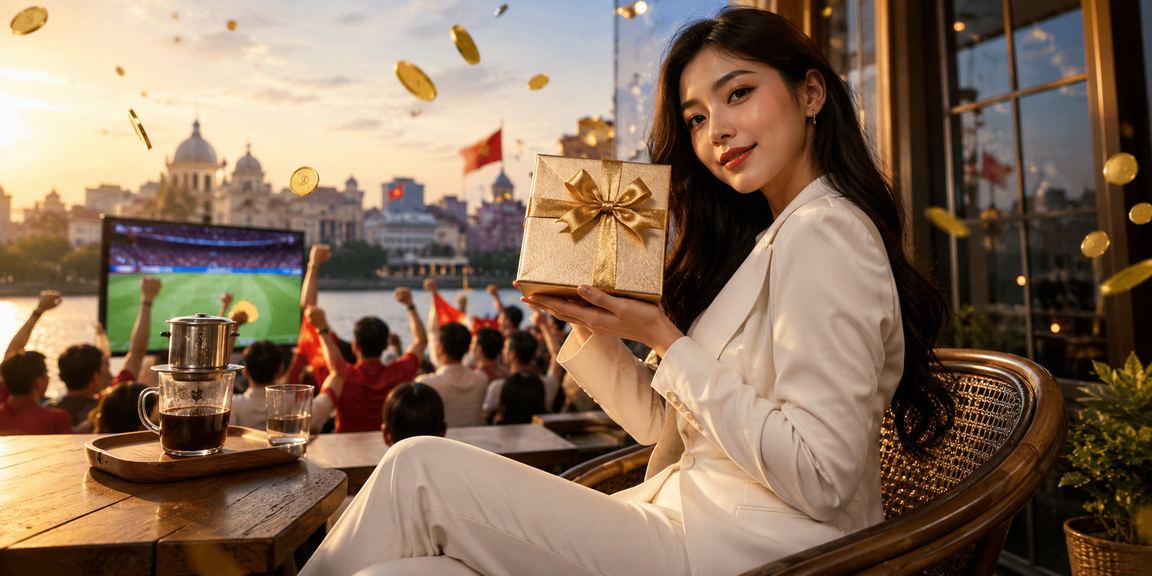 Người dùng tại Hà Nội thư giãn với cà phê và khám phá casino giải trí trực tuyến