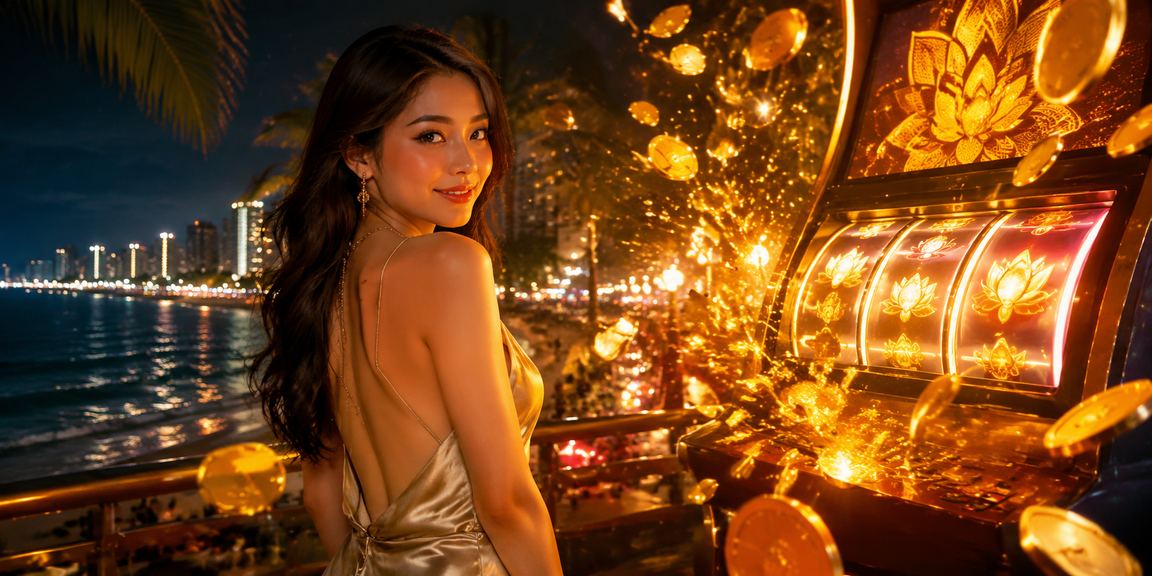 Người chơi tham gia slot game tại chợ đêm Nha Trang với thiết bị di động được bảo mật